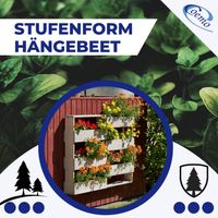 Vertikalbeet Riga Kräuterbeet Holz 7 Pflanzkästen