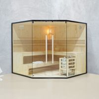 Traditionelle Sauna SHADOW - XL BIG