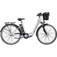 Z510 E Bike Damenfahrrad ab 155 cm Rücktritt Pedelec 28 Zoll Fahrrad mit tiefem Einstieg Hollandrad