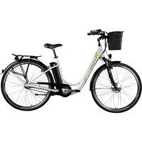 Z510 E Bike Damenfahrrad ab 155 cm Rücktritt Pedelec 28 Zoll Fahrrad mit tiefem Einstieg Hollandrad