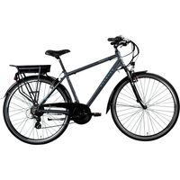 Green 7.7 E-Bike Herren Trekkingrad 28 Zoll Pedelec 155 - 185 cm Trekkingrad mit 21 Gang