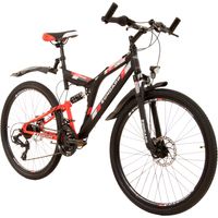 Blue 5.0 26 Zoll Fully Mountainbike Full Suspension MTB Fahrrad 26"