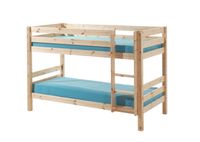 Etagen-Hochbett Pino 140 cm Höhe, Ausf. Kiefer massiv natur lackiert