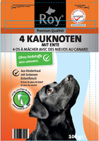 4 Kauknoten mit Ente 10 cm, 100g