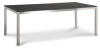 Tisch Marbella 210x100cm Edelstahl/Ardesia