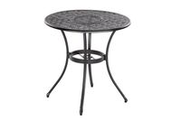 Tisch, Ø 70 cm, mit Kühler