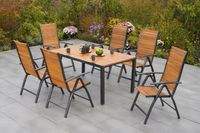 Santorin Set 7tlg. Tisch 150x90 cm