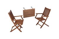 Rio Set 3tlg. Balkonhängetisch