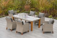 Avellino Set 7tlg. Tisch 200x100 cm