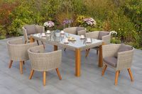 Imperia Set 7tlg. Tisch 200x100 cm