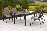 Varese Set 5tlg. Tisch 150x80 cm