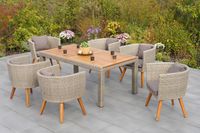 Imperia Set 7tlg. Tisch 180x100 cm