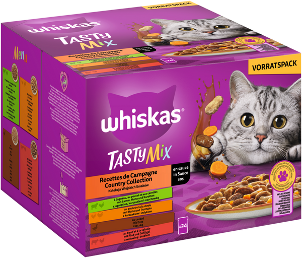 TASTY MIX Portionsbeutel Multipack Country Collection in Sauce 24 x 85g