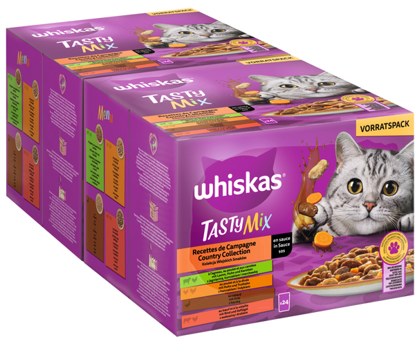 TASTY MIX Portionsbeutel Multipack Country Collection in Sauce 24 x 85g