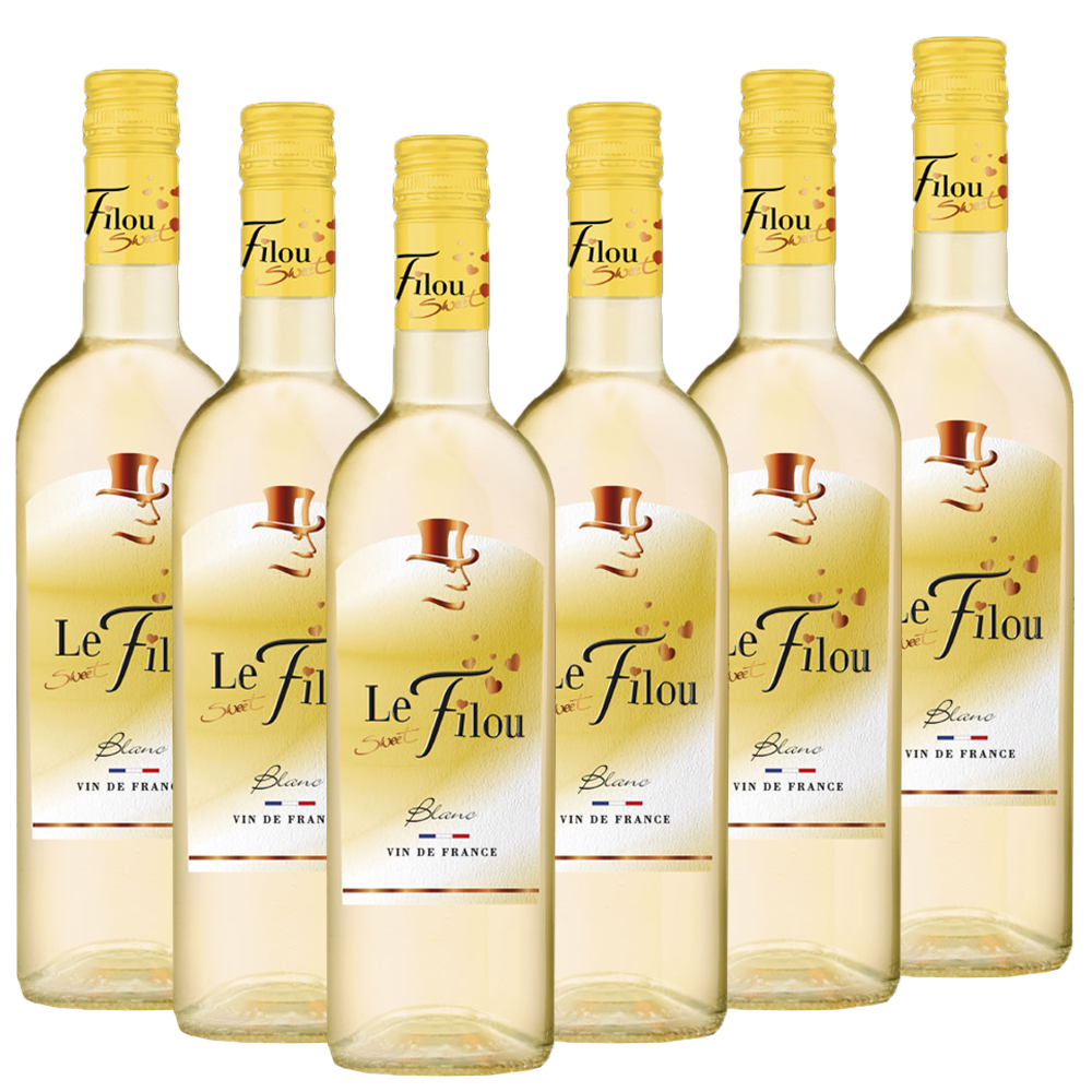 Le Sweet Filou Blanc Frankreich süß - 6er Karton