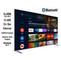 LT-65VA7255 65 Zoll Fernseher/Android TV (4K Ultra HD, Triple-Tuner, Bluetooth, Dolby Atmos) [2023]
