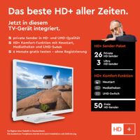 XH24SN550MV-W 24 Zoll Fernseher/Smart TV (HD Ready, Triple-Tuner, 12 Volt) - 6 Monate HD+ inklusive [2023]
