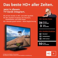 XH24SN550MVD 24 Zoll Fernseher/Smart TV (HD Ready, 12 Volt, DVD-Player) - 6 Monate HD+ inklusive