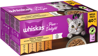 PURE DELIGHT Portionsbeutel Multipack Mega Pack Geflügel Ragout in Gelee 40 x 85g