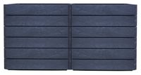 ERGO QUADRO 2 L 75 Hochbeet Stone, inkl. Wassersparsystem