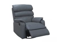 TV Sessel mit verstellbarer Relaxfunktion & 360°° Dreh- und Schaukelfunktion - Grau