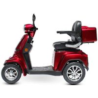 E-Scooter 4 Räder ECO ENGEL 510 V.2 Rot, 25 km/h