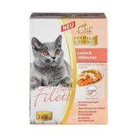 Feine Filets, Lachs & Hühnchen, 3 x 85 gr. - 6er Set