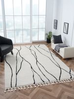 Teppich Moroccan Refresh, 200 cm x 290 cm, Farbe weiß, rechteckig, Florhöhe 19mm