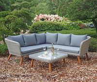 Lounge-Set PAMPLONA, grau