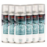 Effekt-Sprühlacke Milchglas Effekt ca. 400 ml 6 er Set