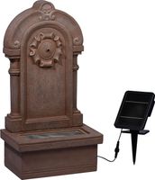 Gartenbrunnen „Poseidon“ mit Solar-Panel