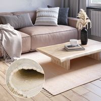 Teppich Fatima 150cm x 80cm, Farbe Creme , rechteck