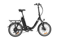 VECOCRAFT E-Pax, Elektro Klappfahrrad, E-Foldy Bike, Farbe: schwarz
