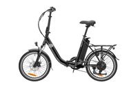 VECOCRAFT E-Pax, Elektro Klappfahrrad, E-Foldy Bike, Farbe: schwarz