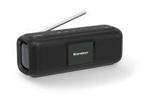 DAB Go tragbarer Bluetooth Lautsprecher & Digitalradio DAB+ / UKW Radio mit 2,4" Farbdisplay