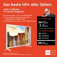 XF32SN550SD-W 32 Zoll Fernseher / Smart TV (Full HD, HDR, DVD-Player) - Inkl. 6 Monate HD+