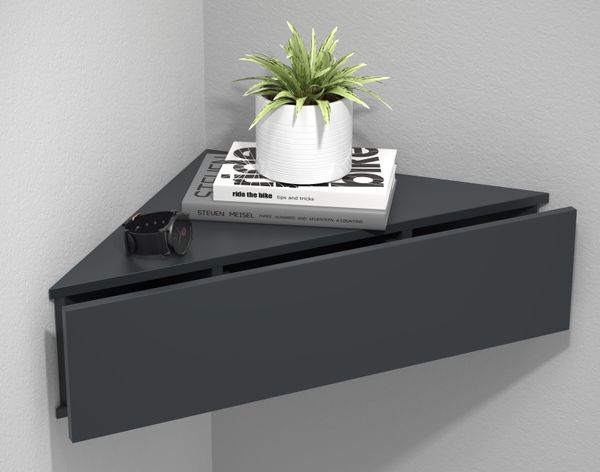 Wandschublade "Usal S" Anthrazit