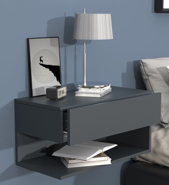 Wandschublade "Usal XL 60" Anthrazit