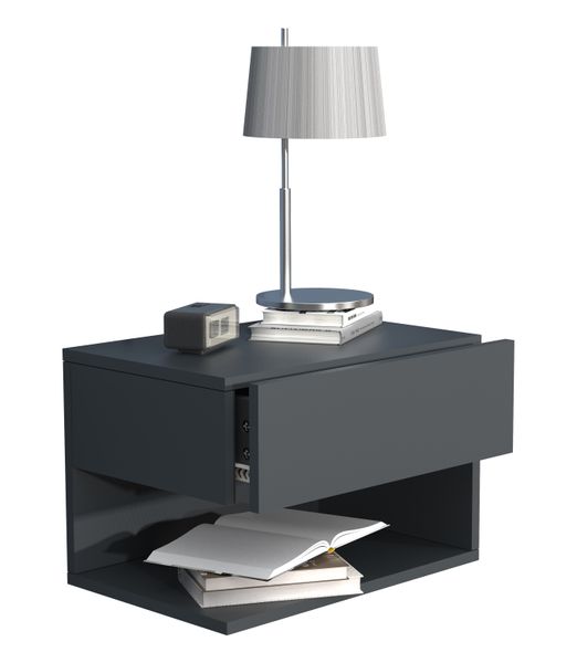 Wandschublade "Usal XL 45" Anthrazit