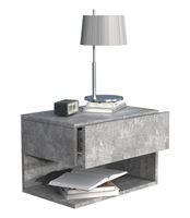 Wandschublade "Usal XL 45" Beton-Grau