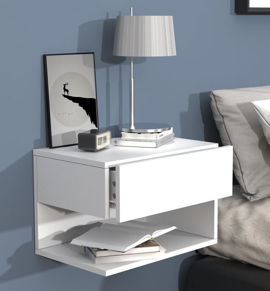 Wandschublade "Usal XL 45" Weiß