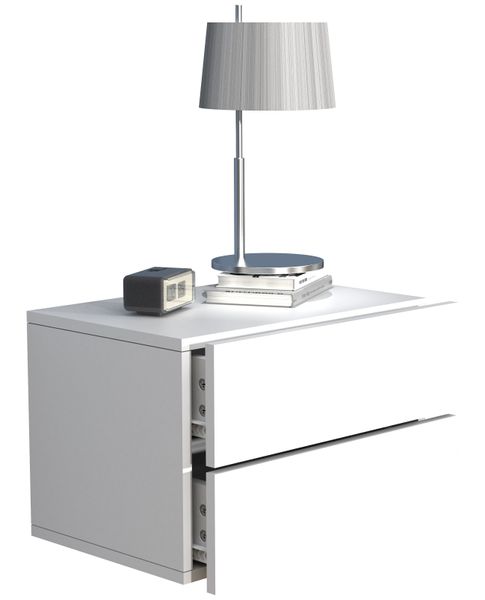 Wandschublade "Usal L 45" Weiß