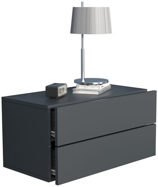Wandschublade "Usal L 60" Anthrazit