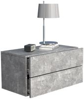 Wandschublade "Usal L 60" Beton-Grau