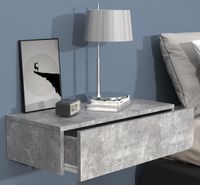 Wandschublade "Usal M 60" Beton-Grau