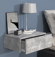 Wandschublade "Usal M 45" Beton-Grau