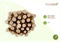 Floranica Rankhilfe Rankgitter für Kletterpflanzen Länge 150cm Breite 30cm Naturweide 