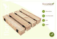 Floranica Gartenweg Rollweg Garten Holz Holzweg Lärchenholz Gartenrollwege 