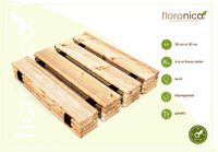 Floranica Gartenweg Rollweg Garten Holz Holzweg Lärchenholz Gartenrollwege 