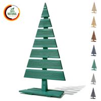 Weihnachtsdekoration 90cm Hoch Holz-Weihnachtsbaum Dekobaum Tannenbaum Grün